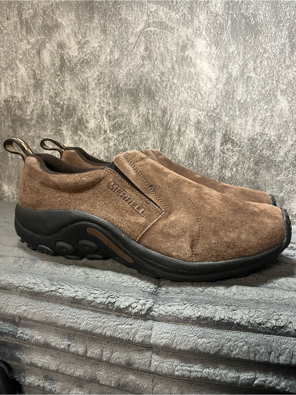 Merrell Brown Suede Slip-On Men’s Shoe
